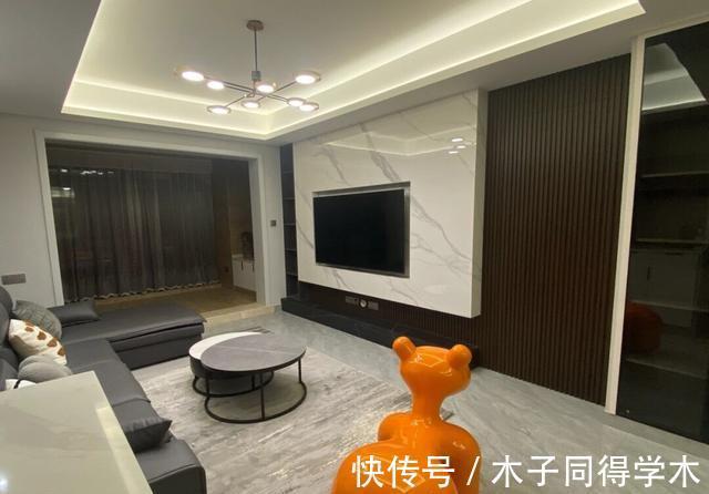 装修|130平新房,全屋一共装修花了50万,漂亮上档次,尤其是电视墙
