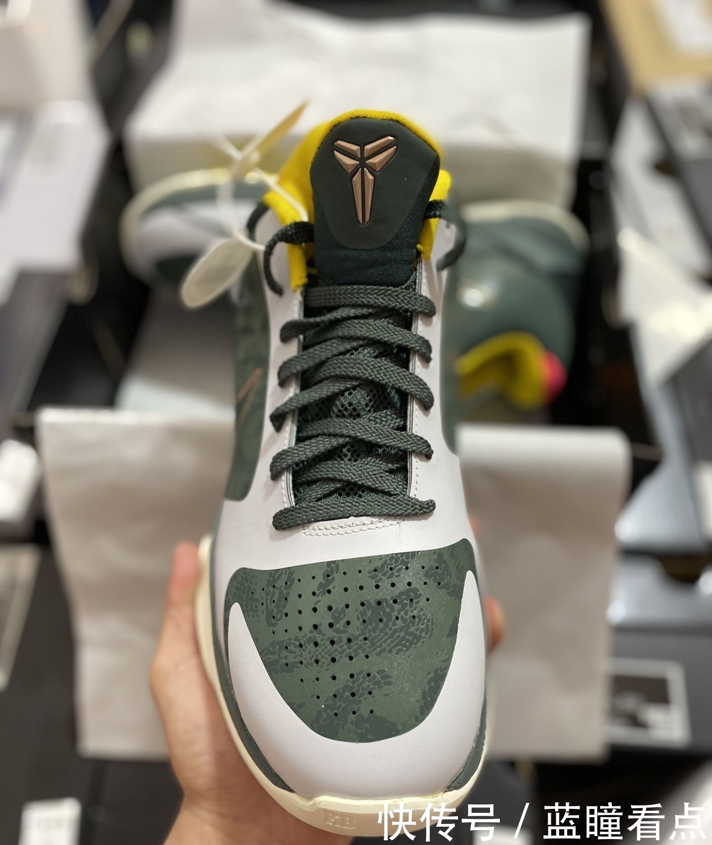 要想生活过得去,脚底总得带点绿!Kobe 5森林绿配色开箱测评