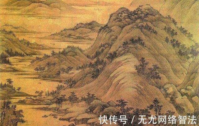 潇湘图@他被称为南派山水画鼻祖,一幅《溪岸图》虽价值连城,却不在中国