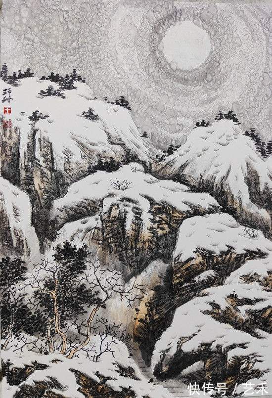 中国人民大学@深邃冷逸 高华超迈 ——王珂珊冰雪山水画读后