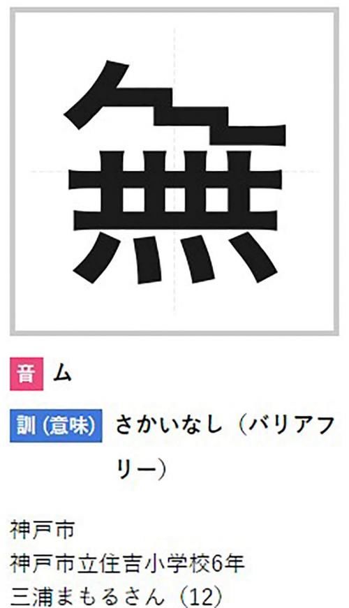 日本“创作汉字比赛”结果发表 网友：突然不识字