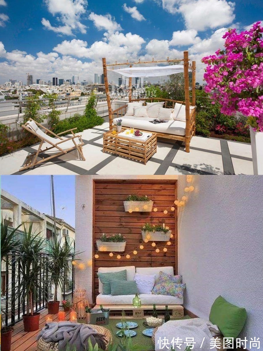 露台|迷人的露台花园设计,学会这6个造园小窍门,回家轻松建一个吧