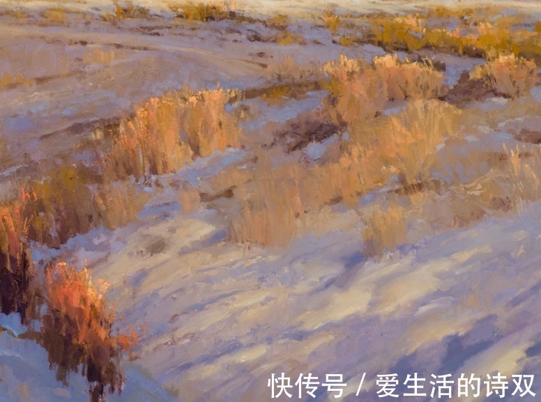 卢伯克$大卫·格里芬的风景油画高清图,放大看,更迷人