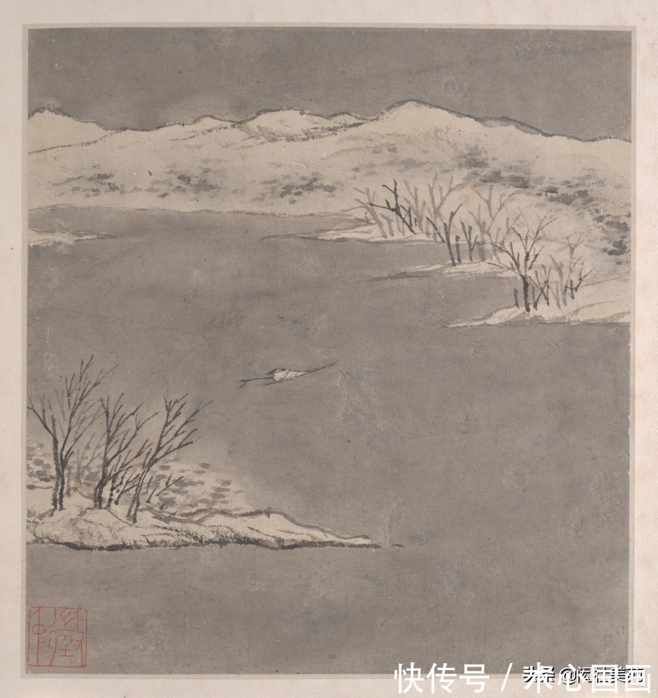 沈周&文徵明《潇湘八咏册》欣赏:一画一书一世界