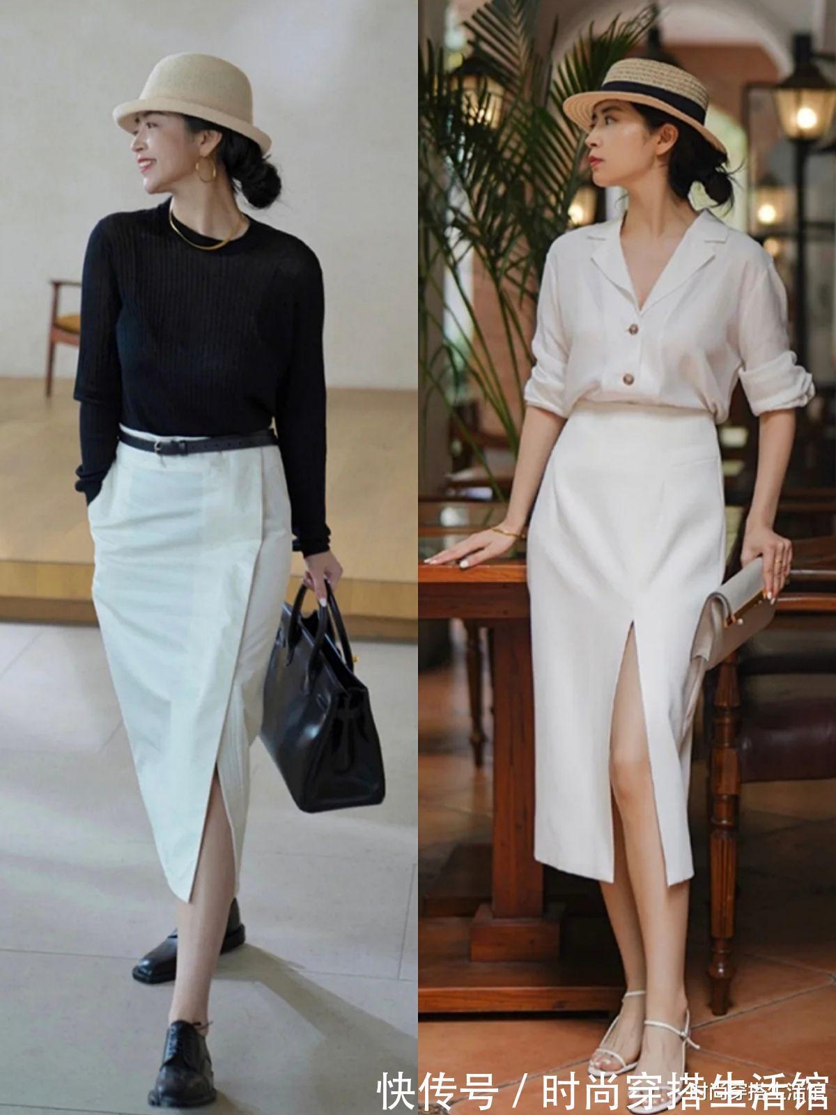 保暖|夏末初秋,少穿T恤配短裤吧!学学三木这样穿,时髦保暖又气质