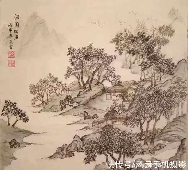 尘网|《归园田居》(其一)平淡生活中也有美好