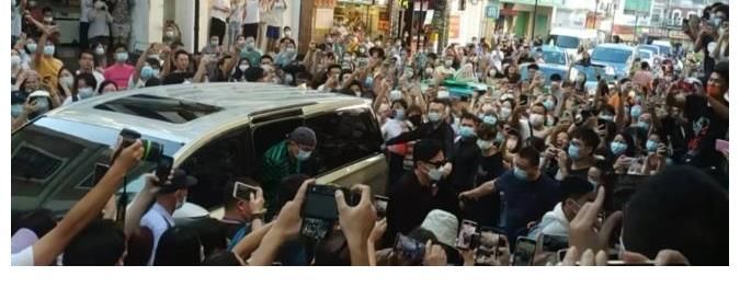 張智霖|明星去菜市場(chǎng)街坊的反應(yīng)很意外，陳小春和張智霖等明星現(xiàn)身廣州錄制節(jié)目