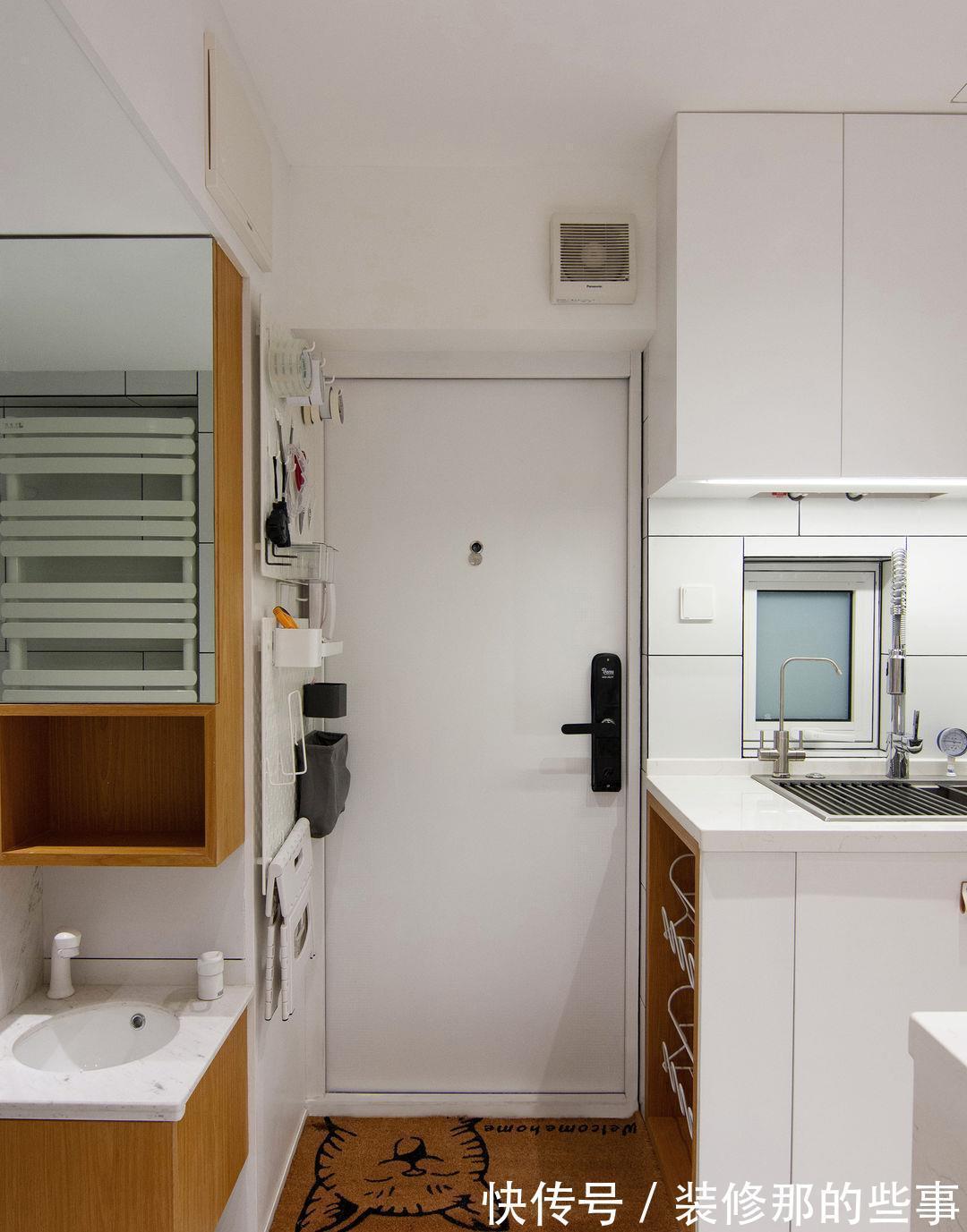 沐宸|她家的改造真“绝了”,仅60㎡却有超强收纳,每寸面积都用到点上