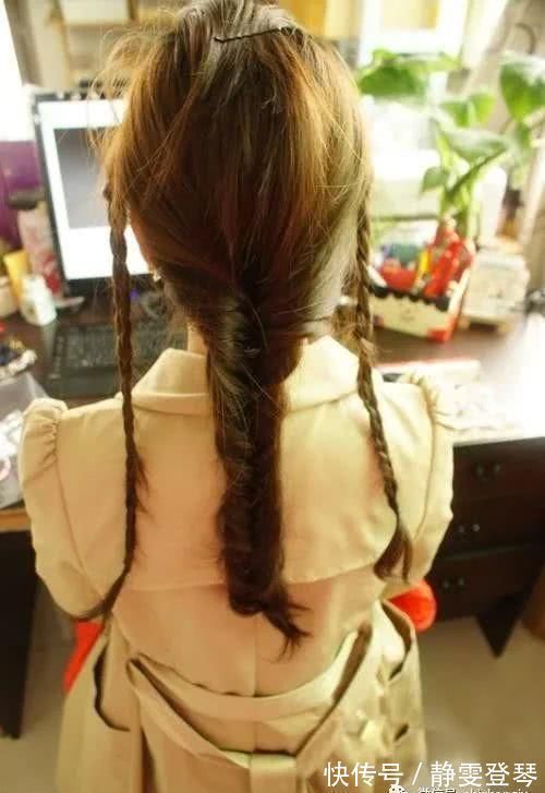 发型 2款简单的长发发型扎法,让你瞬间变得美丽动人