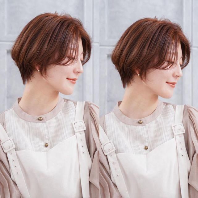 短发无论怎么剪，也要试试这15款，利落蓬松很时尚