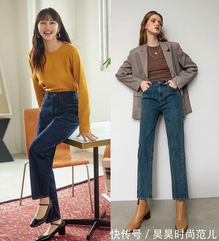 风衣 普通牛仔裤想要穿出时尚高贵气质,4个方面不可忽视,易学又好搭