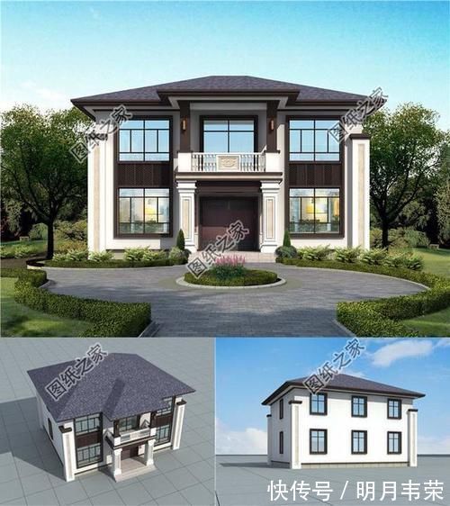 真石漆|10套现代新款二层自建房,2021年开头选一个,年尾就能住