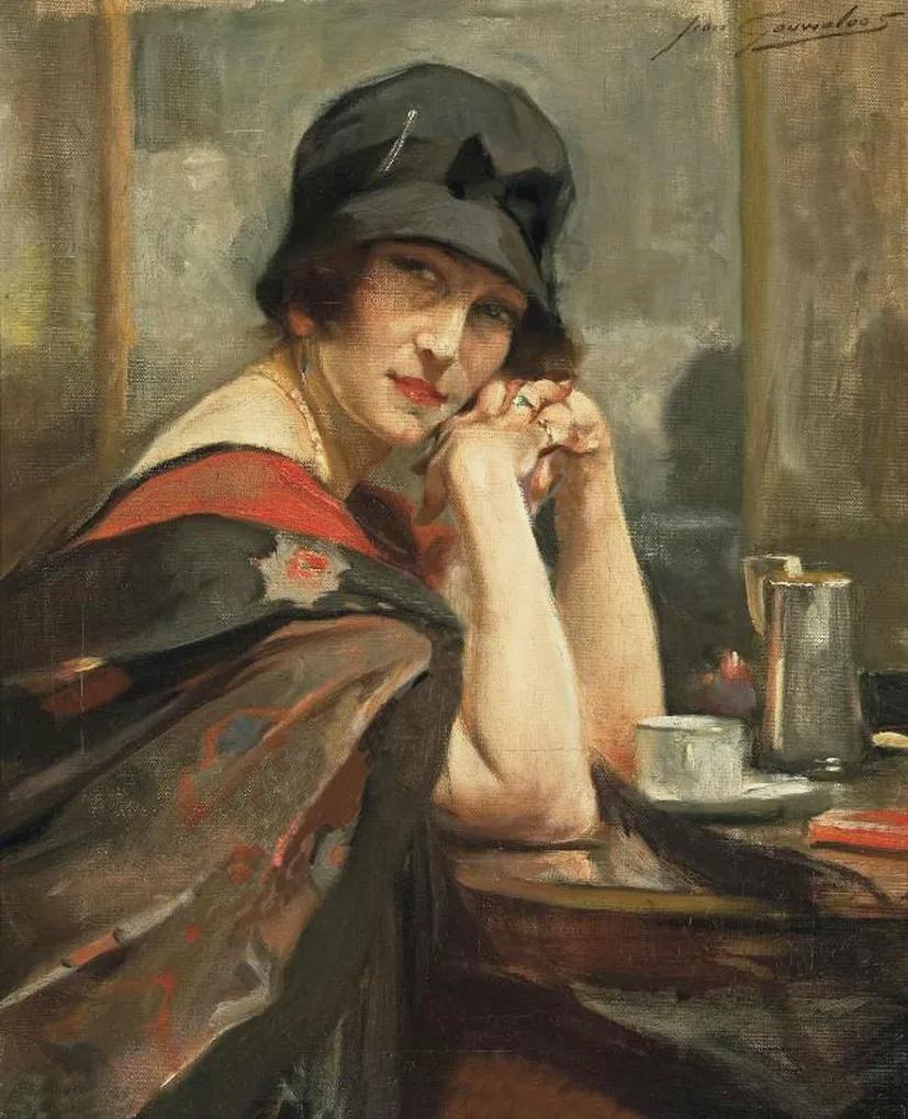 布鲁克&比利时艺术家让·莱昂的人体油画,细腻逼真,极具内涵