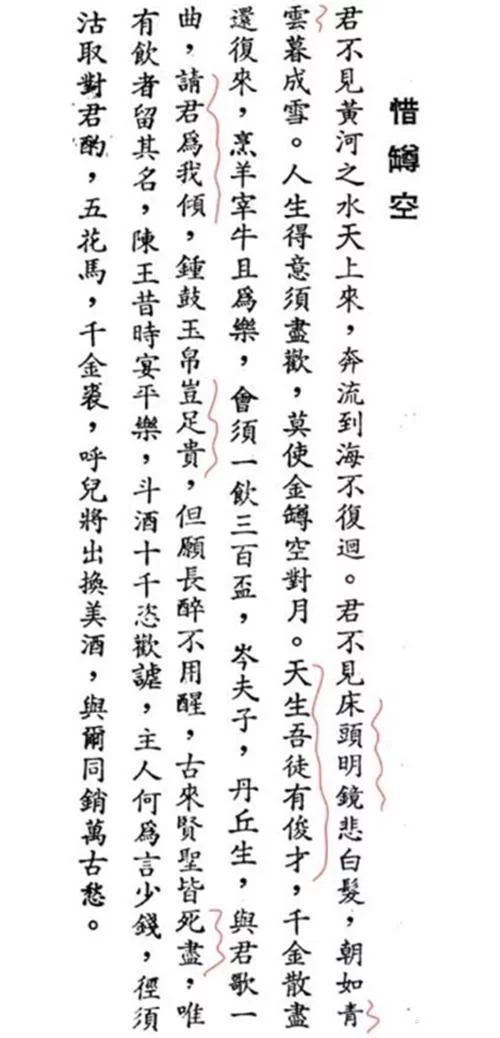 没想到（将进酒李白）将进酒 李白 全诗译文 第4张