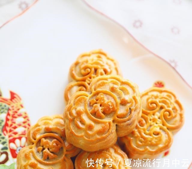 50g|100%成功经典广式月饼配方（温度时间可参考）！