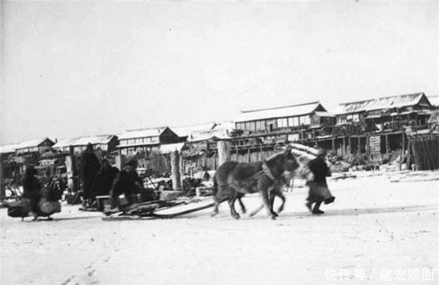 张照片|晚清时期的商队照片:悠悠驼铃,走过冰天雪地,走过大漠孤烟