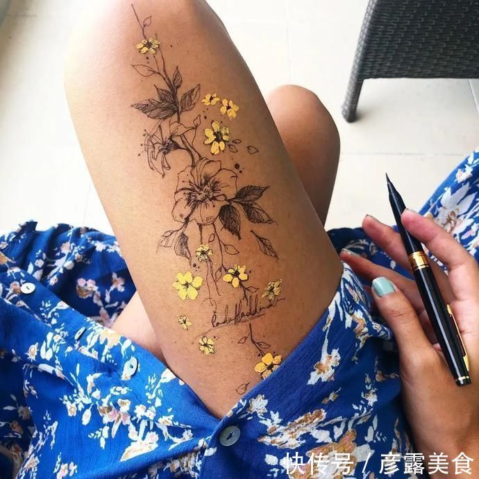 大腿#当她们掀开裙子,露出“惊艳”的大腿时,所有人都看呆了