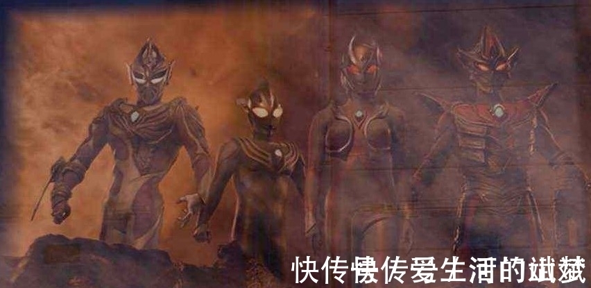 四巨人|特利迦奥特曼:超古代四巨人今昔对比,差距咋就那么大呢!