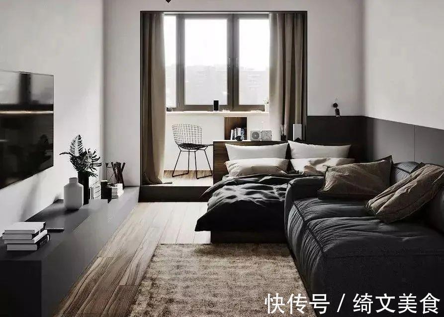 自然之风|不怕房子小就怕你瞎搞!42㎡单身公寓,装出大户型的既视感!