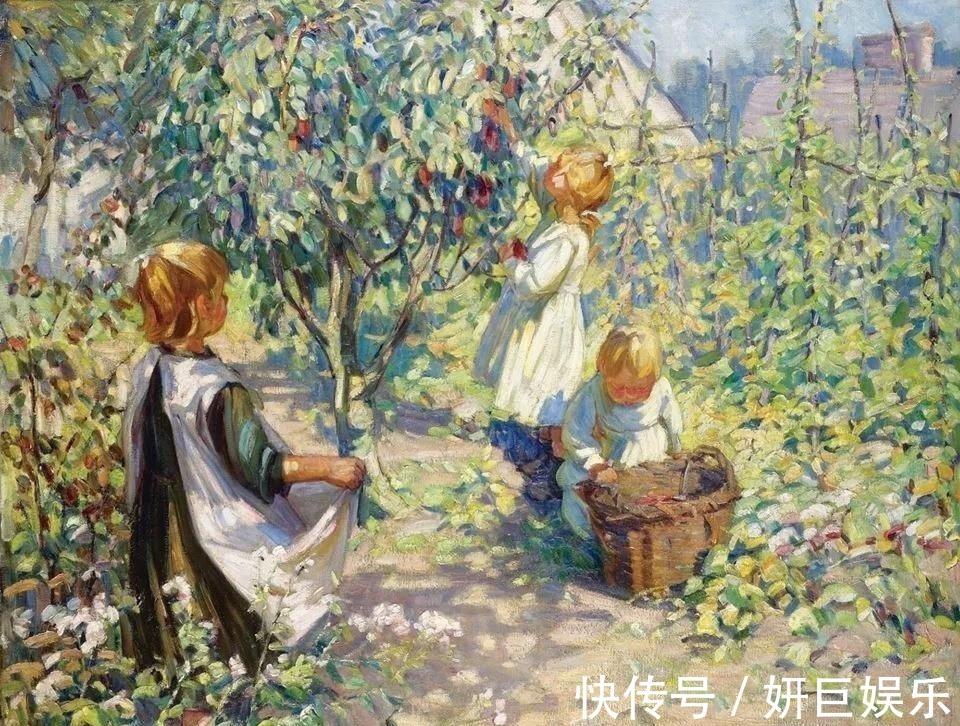 会员!20世纪英国最伟大的女画家之一多萝西娅·夏普油画作品欣赏