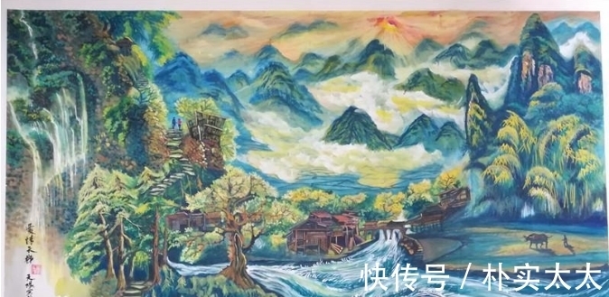 艺术|无墨国画:引领时代,颠覆传统艺术!