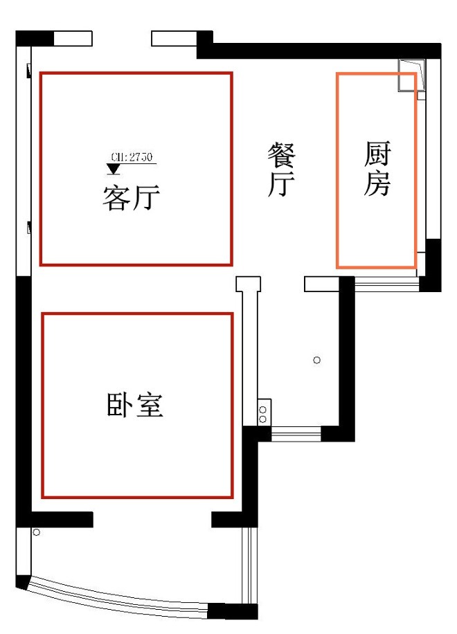 区域|翻新 · 爆改65㎡老宅