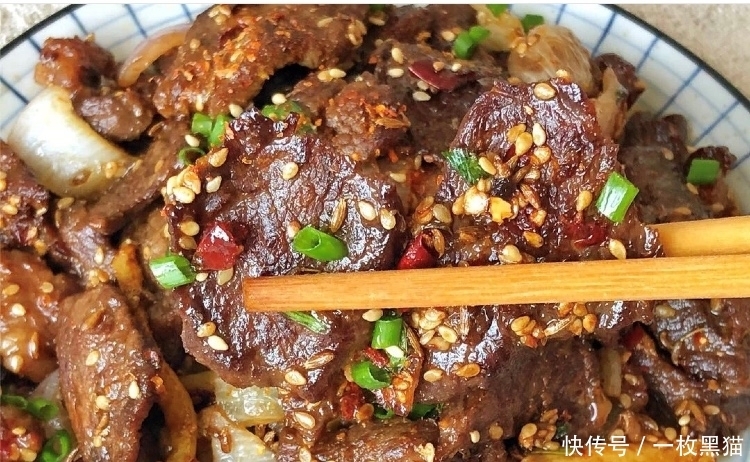 鲜嫩|香辣孜然牛肉,鲜嫩美味!