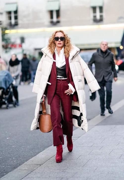  上街|羽绒服一定要穿的潮，不然就真成披着棉被上街了！