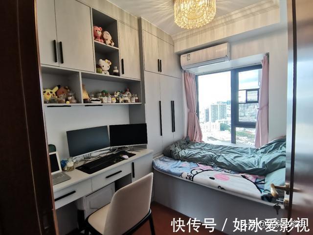 电视墙|第一次在新房过年，很开心！安装轨道射灯，设计了电视墙，很亮眼