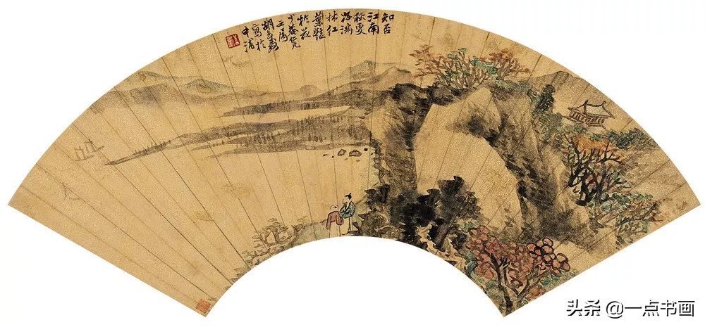 清健!晚清画家 胡公寿:集诸家之妙,山水花卉自成一体