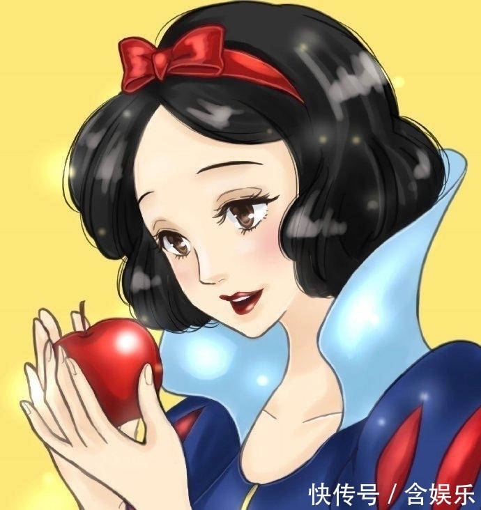 艾莎女王|卡通风格的迪士尼公主,乐佩公主甜美可爱,艾莎女王冷艳动人