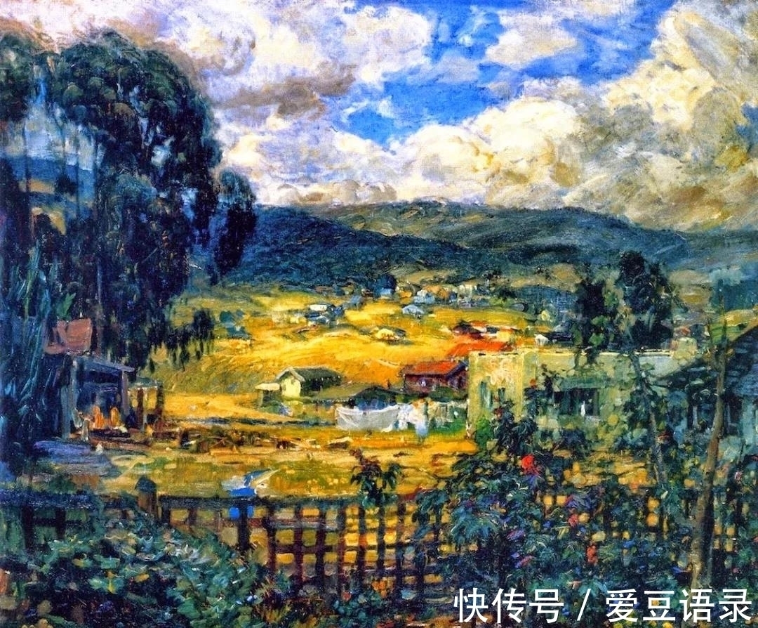 约瑟夫#他是印象派色彩大师,他的油画以大胆的色彩,灵活的笔触而闻名