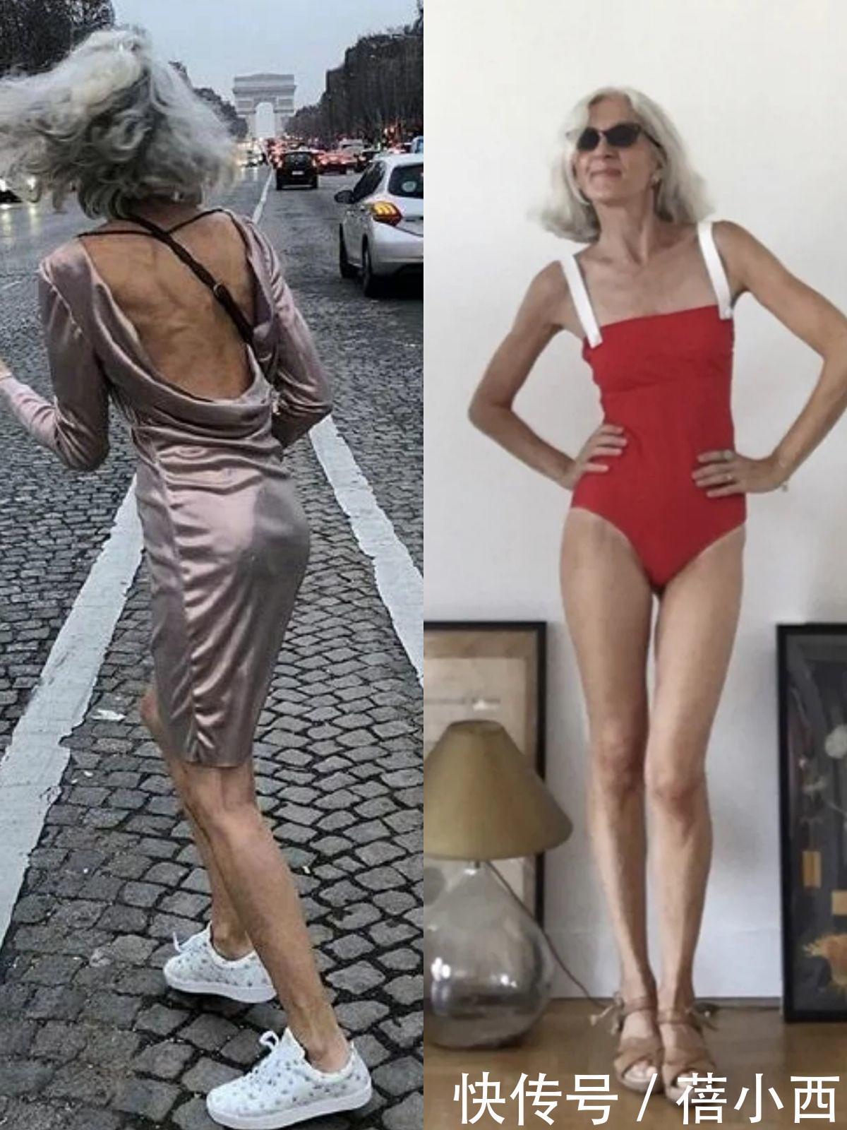 时髦|这才是真正的惊艳了时光!这位“白发奶奶”比00后还敢穿,超时髦