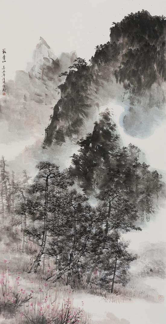 山水画|“承平致远”文蔚书画艺术展亮相浙江展览馆