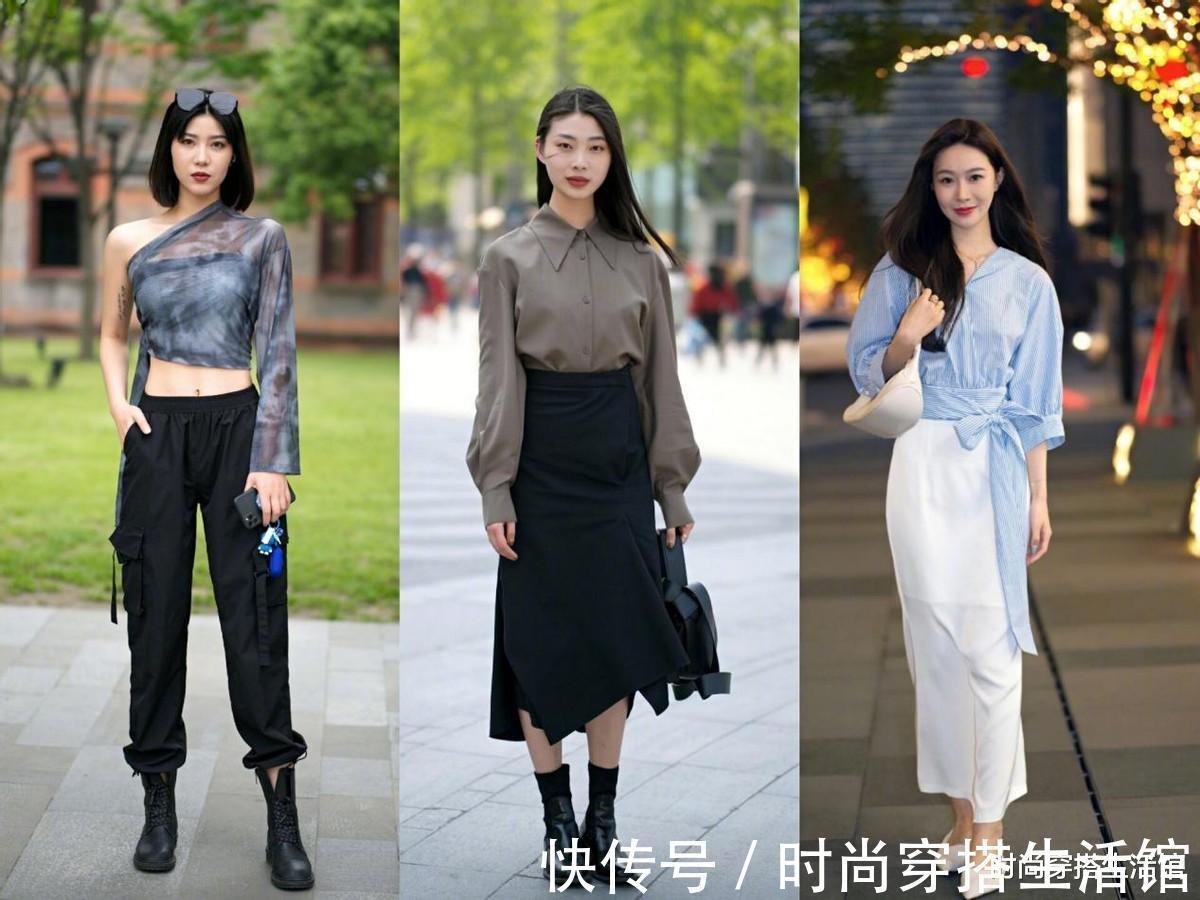 碎花裙|30、40岁的女人，秋天学她们这样穿，时髦减龄又显气质