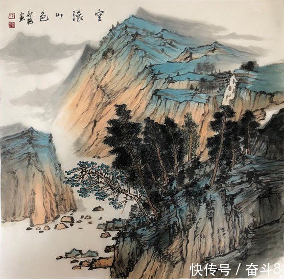 和风清穆—李秋艳山水画作品集