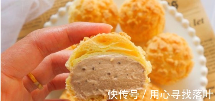 搅拌均匀|不容易翻车的泡芙制作过程，掌握这个技巧，做出高颜值的摩卡泡芙！