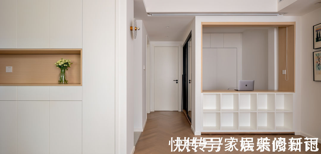 空间|60㎡改极简两房半,LDK客餐厨一体设计,空间显大堪称小户型典范