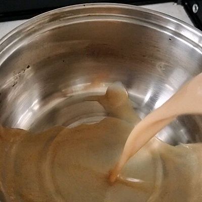 搅拌均匀|渐变奶茶果冻