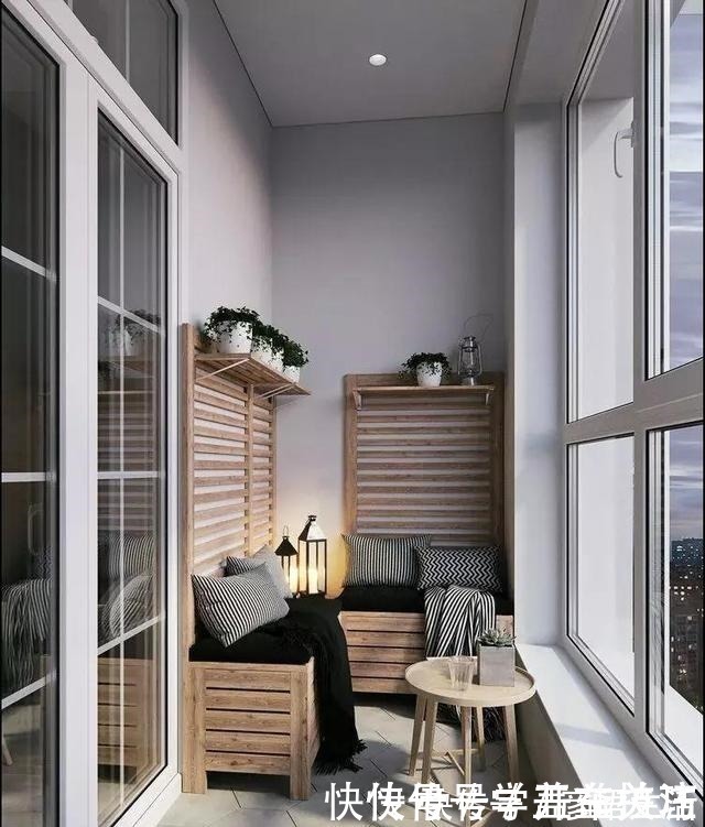 阳台|越来越多家庭在客厅和阳台之间选这些隔断,好看实用,还改善格局!