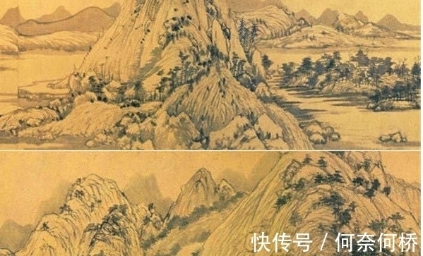 富春山居图$元朝时期南方文人发展了写意画,成为了元朝绘画的主流画风