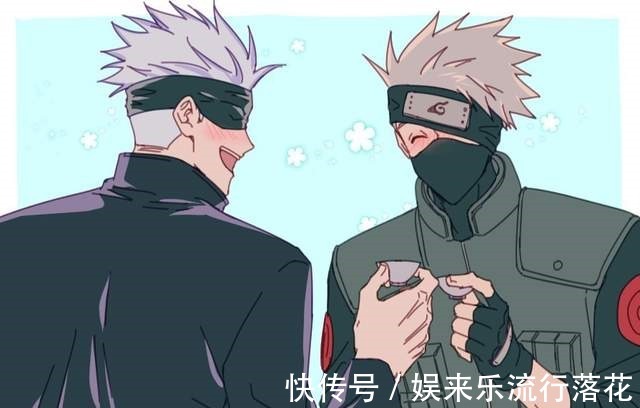 画风|当火影忍者遇上咒术回战,第七班全员到齐太有爱了