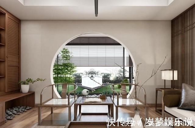 客厅|父母花25万装的新中式,一见客厅太有禅意,留白式设计,妙极了