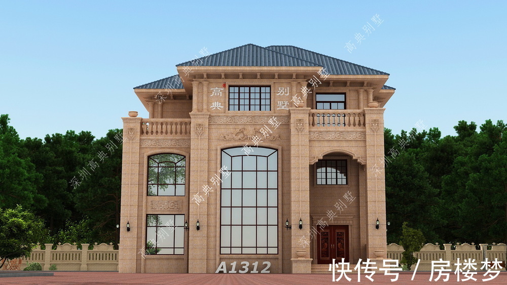 田园|晒晒我的新家别墅!外墙精致典雅,田园气质清新淳朴