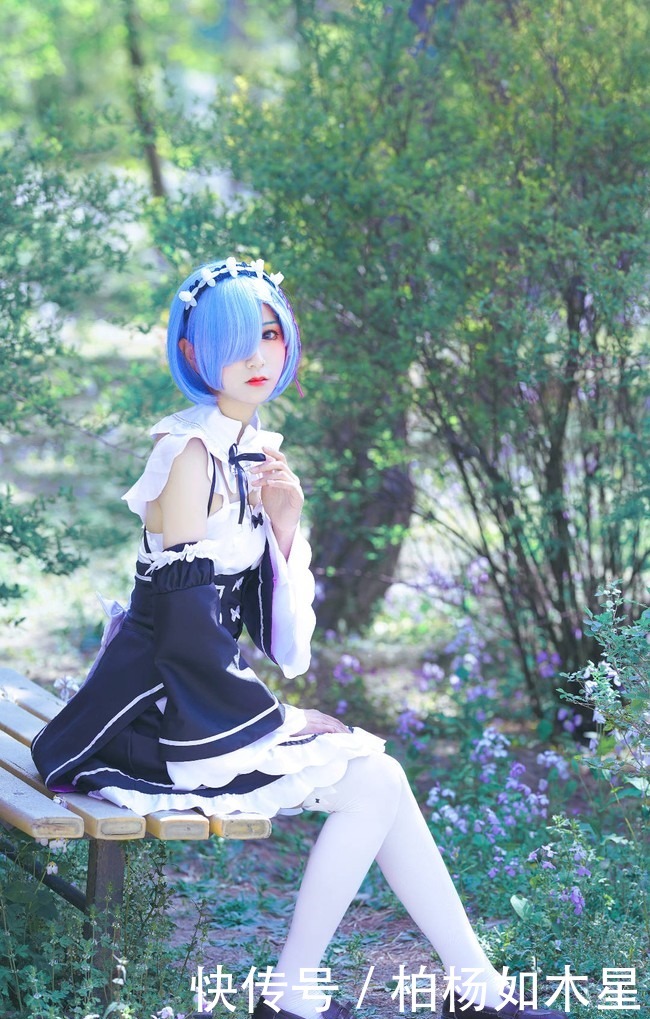 cos|异世界Cos如果世界有颜色,一定是你的颜色,这只雷姆好可爱!