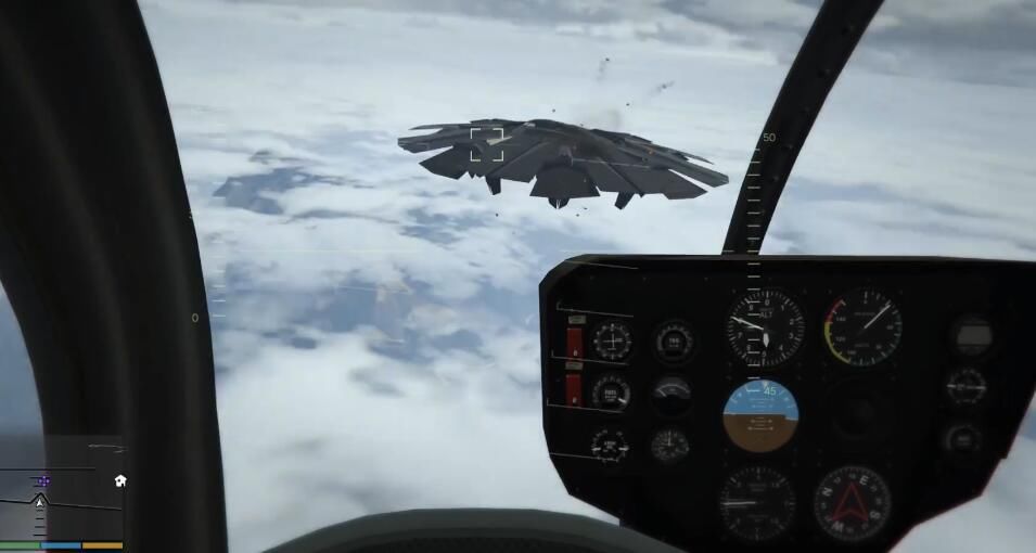 每一款|带你寻找《GTA5》中被“雪藏”的UFO，每一款都是大家伙！