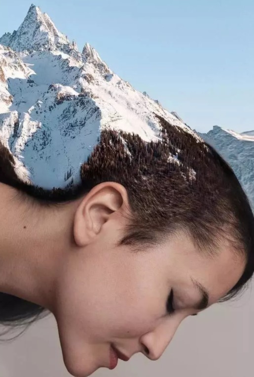 艺术家|这位好“色”的艺术家，拿大自然当画板，引11万人“想入非非”！