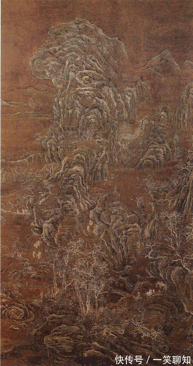技法#全世界的风景画就数中国山水最独特——因为他创造了一个特殊技法