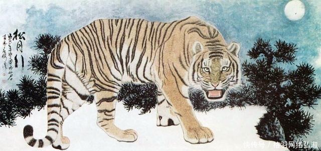 中国当代画坛巨匠,将猛虎绘成病猫卖千万遭质疑,专家:放大再看