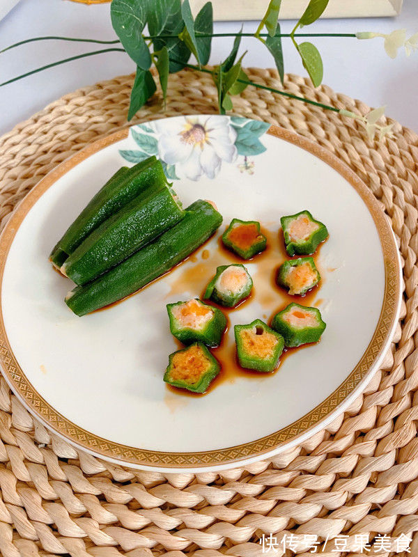 美食|营养低脂美食｜秋葵酿虾别再用这么做了，教你新吃法